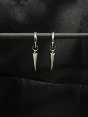 Stainless Steel Earrings new, silver