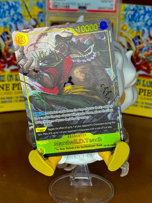 One Piece TCG Marshall.D.Teach card new