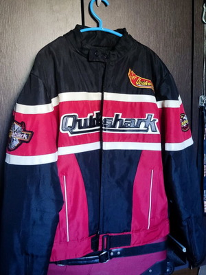 Retro racing jacket Quickshark like new