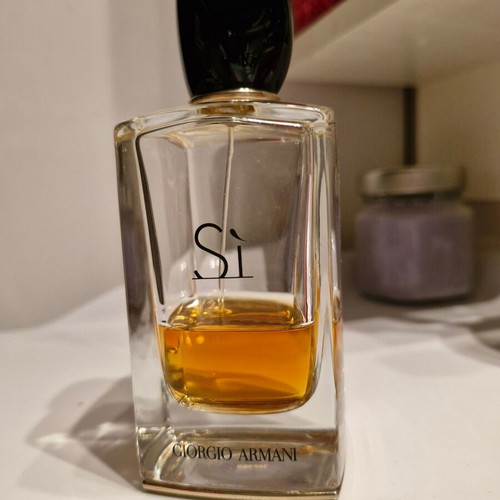 Si Giorgio Armani eau de parfum 100ml used, fruity women's fragrance