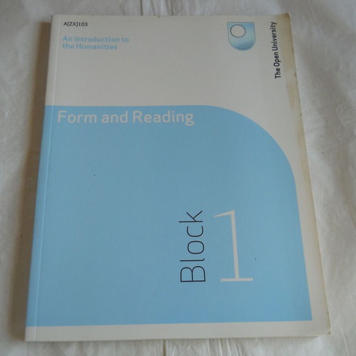 Form and Reading Book 1 used