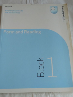 Form and Reading Book 1 used