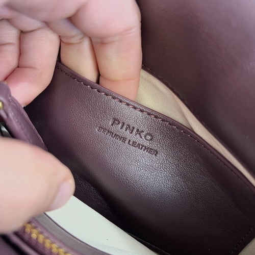 Pinko shoulder bag new, purple, size 23x16
