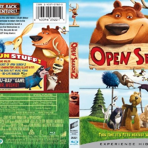 Open Season 2 DVD dubbed, new