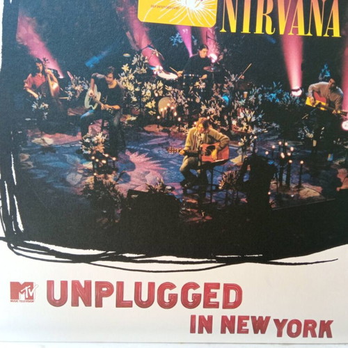 Nirvana MTV Unplugged in New York LP vinyl record