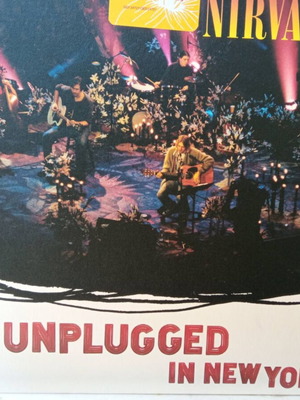 Nirvana MTV Unplugged in New York LP vinyl record
