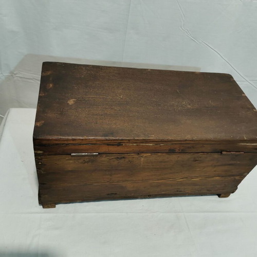 Wooden pharmacist's box used, circa 1900