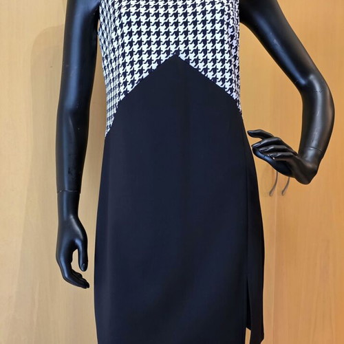 Jelonek dress new black and white M/L with side slit