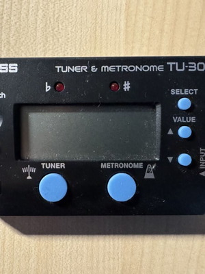 Boss TU-30 Chromatic Tuner Metronome like new