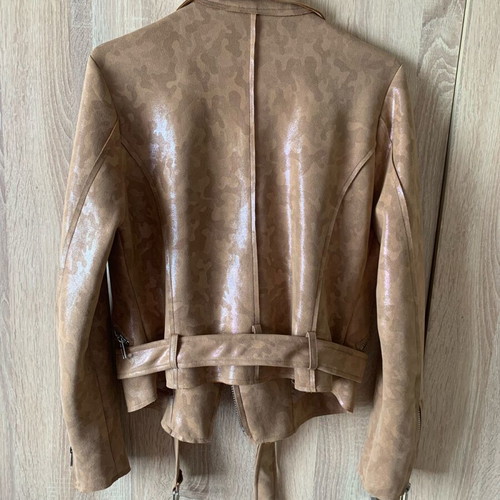 Echo leather Capsule spring jacket like new, brown