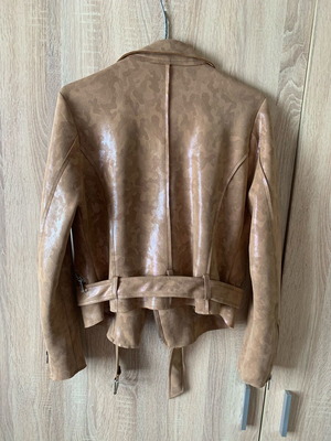 Echo leather Capsule spring jacket like new, brown
