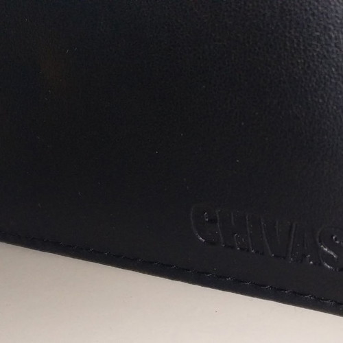Chivas leather organizer wallet unused collectible