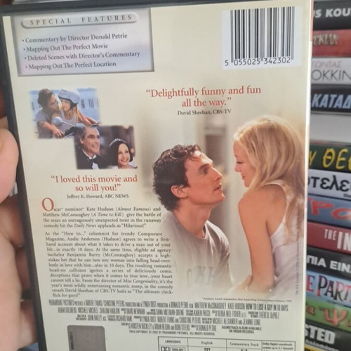 How to Lose a Guy in 10 Days DVD used, subtitled comedy adventure romance