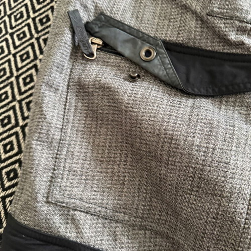 Scott ski pants size M used, gray