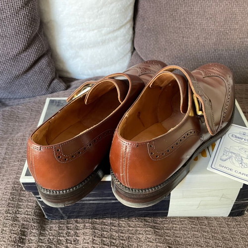 Church's Picaddily monk strap men's shoes like new, size 43.5