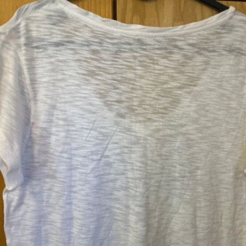 Toi&Moi short sleeve cotton t-shirt like new, size M/L, white