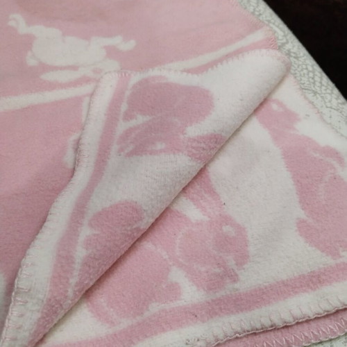 Baby blanket antique used