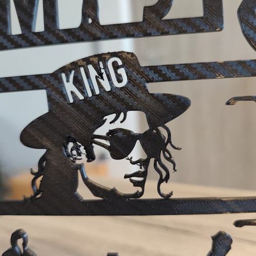 Michael Jackson 3D printed decorative stand new