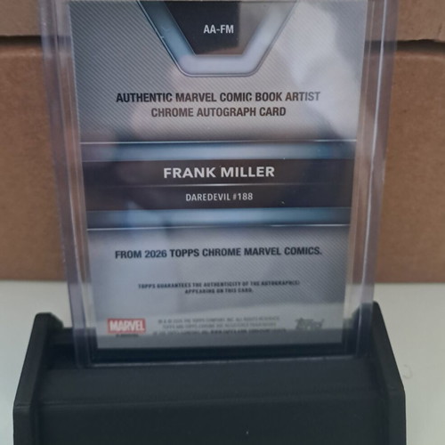 Daredevil Frank Miller Autograph Card New Limited 50