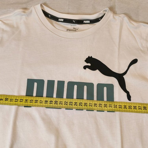 Puma T-shirt used, kids size 164 cm, white