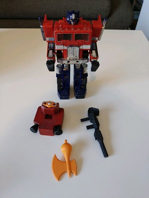 Optimus Prime G1 και ρυμουλκούμενο μεταχειρισμένα με 3D εκτυπωμένα μέρη