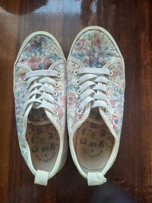 H&M πάνινα παιδικά παπούτσια αθλητικά μεταχειρισμένα, floral, μέγεθος 32