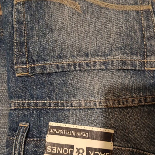Jack & Jones men's blue jeans like new, low waist, classic fit