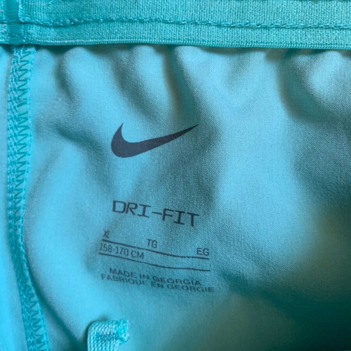 Nike sports shorts XL, turquoise, dri-fit technology