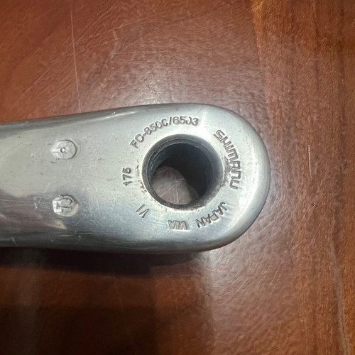 Shimano Ultegra 6500 crankset used 175mm