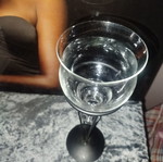 Candlestick with metal base used