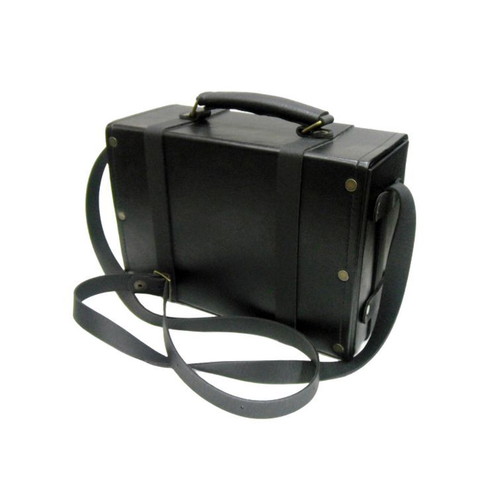 Volkswagen style box handbag new, adjustable strap, black