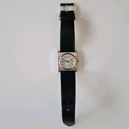 Calvin Klein women's watch with leather strap like new