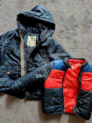 Dpam Kids 3-in-1 Jacket like new, size 104 cm