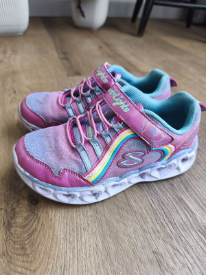 Skechers παιδικά αθλητικά παπούτσια σε ροζ και πολύχρωμο, μέγεθος 33