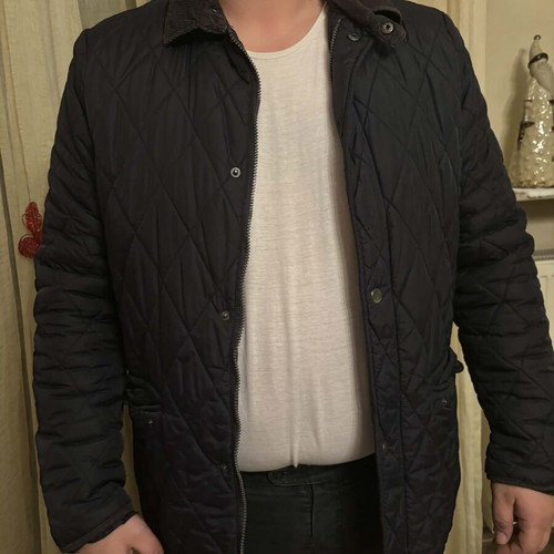 Luciano Faketti men's jacket blue like new XL XXL