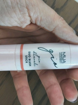 Blush stick mua with gio dreveli shade agapi like new