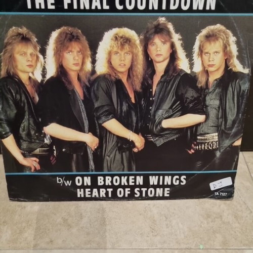 Europe The Final Countdown vinyl used