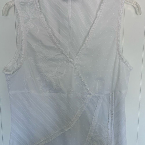 White tunic shirt like new, size S