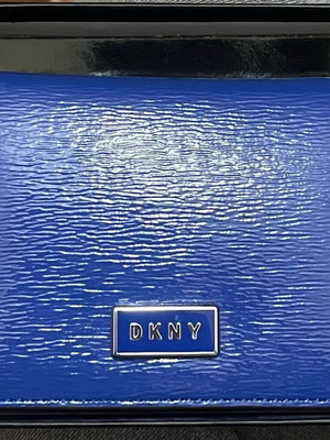 DKNY Blue Wallets new, set of 2 pieces