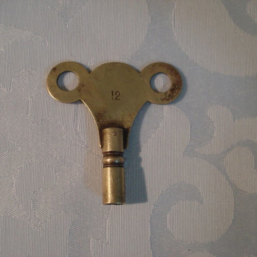 Winding key Nr12 used for wall and table clocks