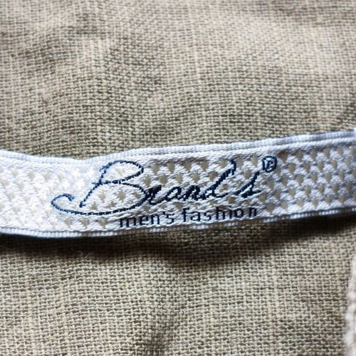 Brand's Linen Shirt Men M Khaki New