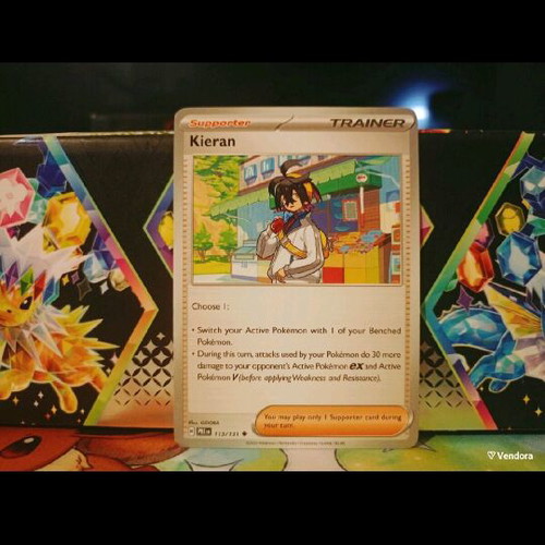 kieran card pokemon Pokemon Card Kieran SR SAR set 122 129/101 sv6 Mask of Change Japanese main image 1