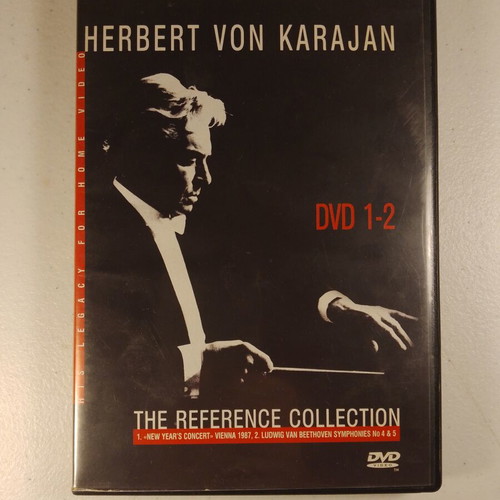 Herbert Von Karajan The Reference Collection 6 DVD set like new, classical