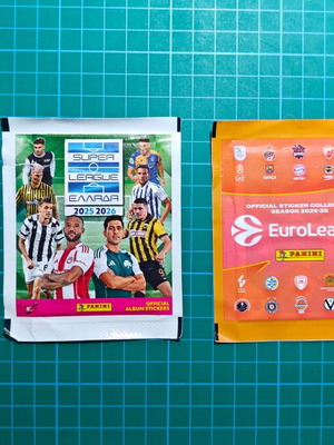 Panini sticker pack 2 packets season 2025-2026 new