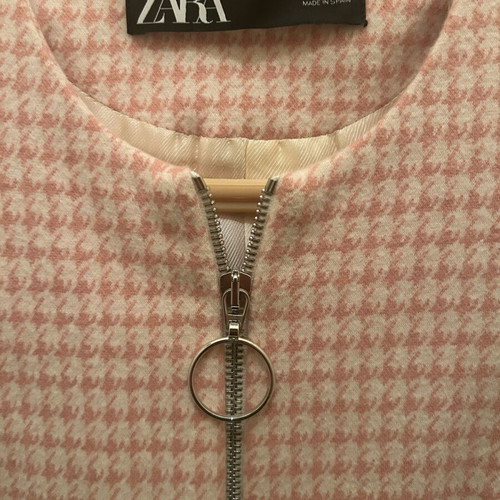 Zara spring autumn coat jacket, pink