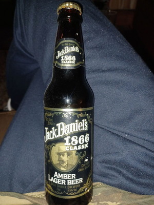 Jack Daniels 1866 beer bottle collectible like new
