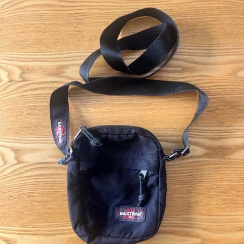 Eastpak Buddy black crossbody bag used, nylon