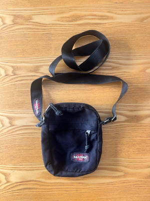Eastpak Buddy black crossbody bag used, nylon
