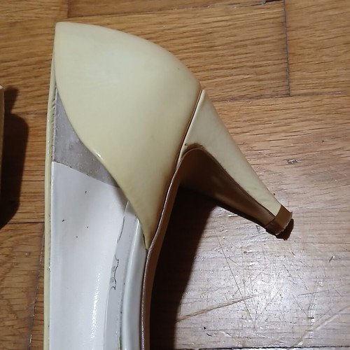 Aldo leather open toe stilettos size 38 like new beige