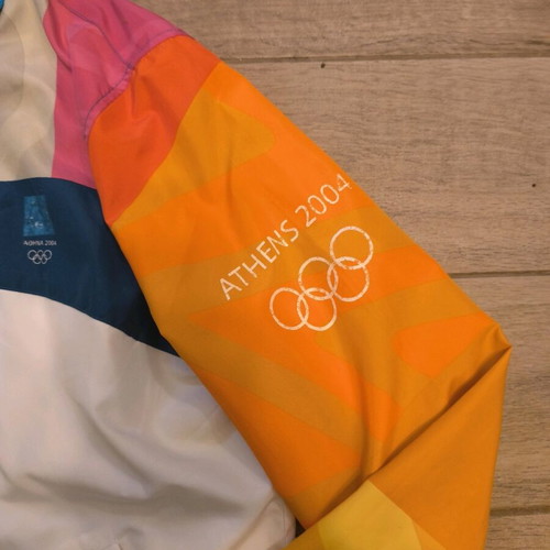 Collectible Athens 2004 Olympic Games Adidas jacket like new size Medium